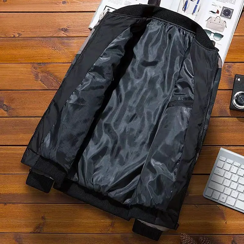 Men's 2021 Winter Jackets and Coats M-5XL Camouflage Bomber Jacket Men's Windbreaker Thick Warm Male Parkas Military Padded Coat