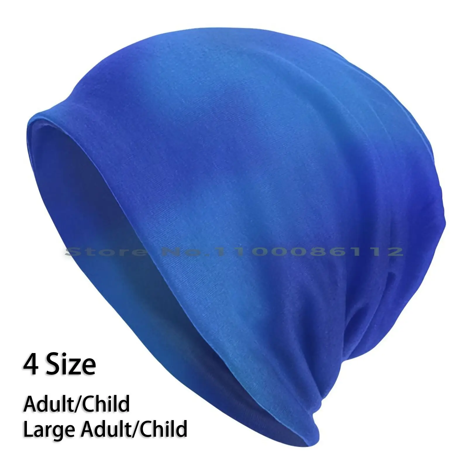 

Tye Die 3 Beanies Knit Hat Tye Die Light Blue Dark Blue Mesh Brimless Knitted Hat Skullcap Gift Casual Creative