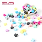 Силиконовые бусины для прорезывания зубов, 50 шт.