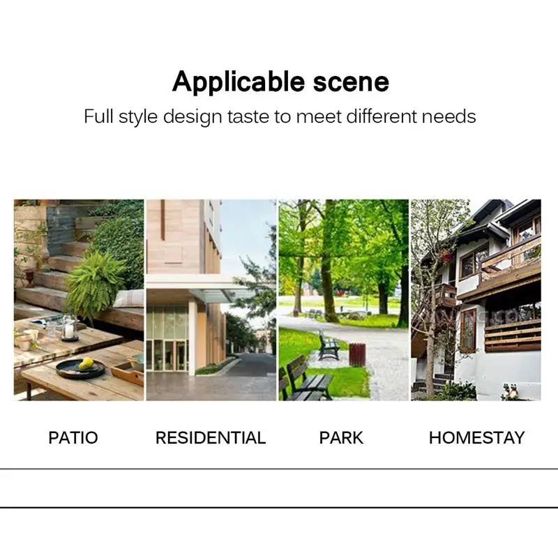 Открытый Сад Смола с подсветкой украшение дома ремесло двор креативный
