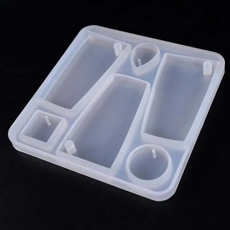 

Silicone Acrylic Earring Necklace Pendant Mold Resin Casting Mold Jewelry Making