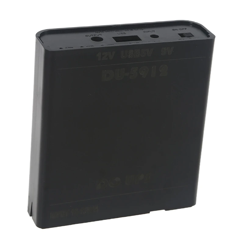 

2022 New 5V 9V 12V DIY 18650 Battery Power Bank Box for Car DVR WiFi Router Modem Speaker