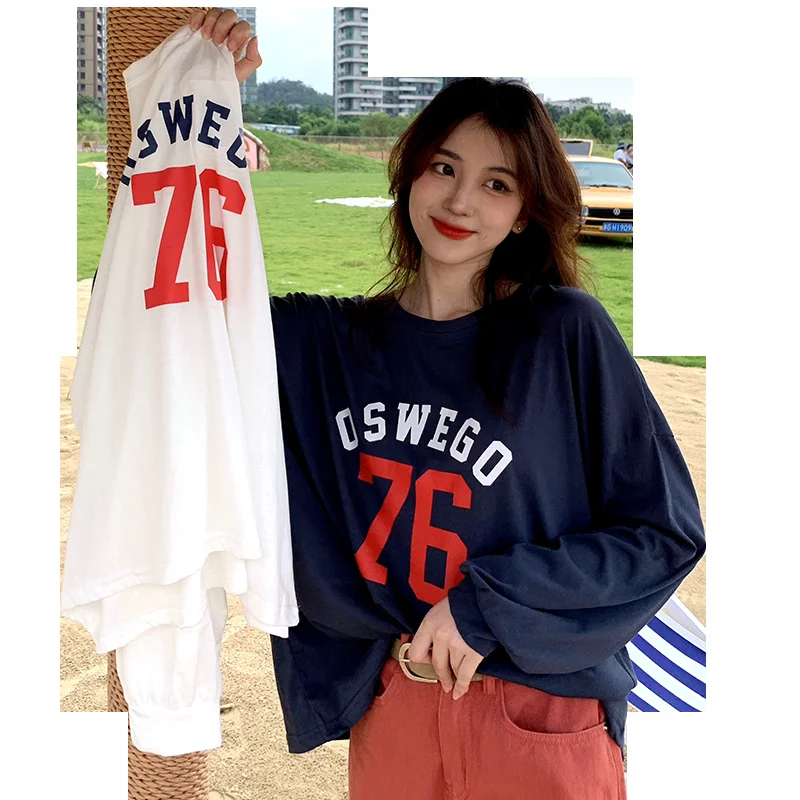 

Simple Korean Style Loose Loose