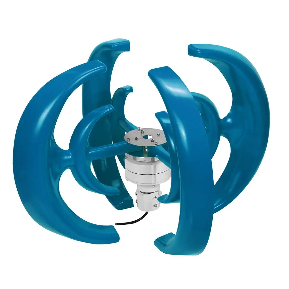 Ветряные турбины с 4 лезвиями 12 В 24 генератор вертикальной осью комплект