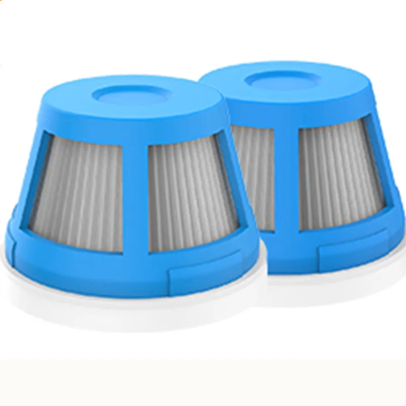 XIAOMI Mijia Cleanfly CoClean FVQ портативный автомобильный/Домашний Беспроводной Ручной пылесос для пыли огромный всасывающий быстрый заряд мини - Цвет: fiter element 2 Pcs