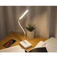 folding desk lamp eye protection night light usb plug dual use touch sensor energy saving desk bedside reading and learning