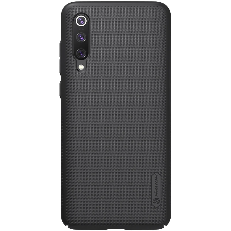 Чехол Nillkin для Xiaomi mi 9 Lite mi 9 SE 9T Pro 5G, матовый защитный жесткий чехол из поликарбоната для Xiaomi mi 8 6X5X6 A3 A2 A1 - Цвет: Black