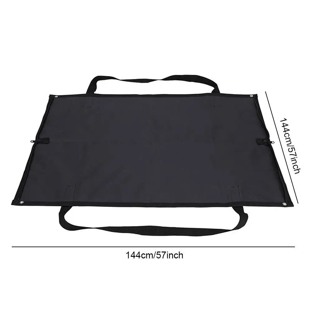 

Multifunction Waterproof Garden Lawn Courtyard Trash Can Gardening Bag Reusable Heavy Canvas Fabric Outdoor Leaf Storage Bag