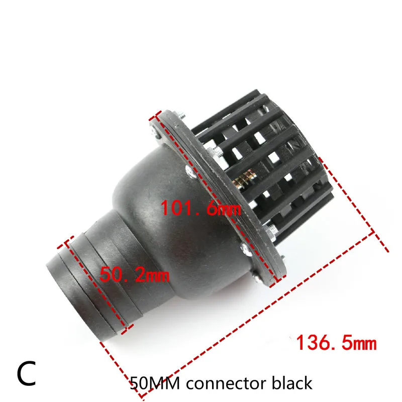 Пластиковый обратный клапан ножной бензиновый насос водяной душевая головка