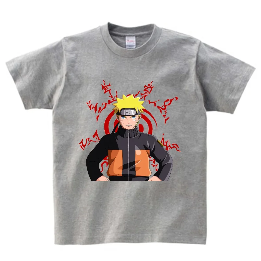 

Summer T Shirt children Short Sleeve Street Style Anime Cartoon T-Shirt Kids Brand Fashion Tops Boys and girls T shirt clothing