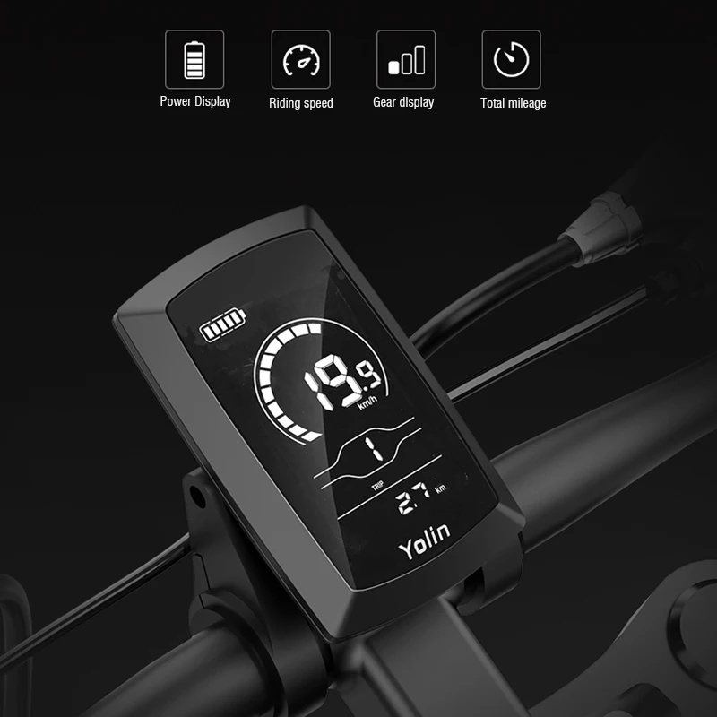 Электрический велосипед фэтбайк колеса 20 дюймов 48 В гибридный с мягким