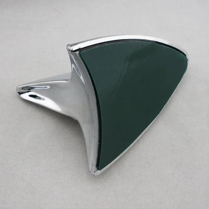 Chrome stick on Shark fin style universal decoration dummy car gps antenna aerial for VW AUDI BMW opel Peugeot Automobiles | Автомобили и