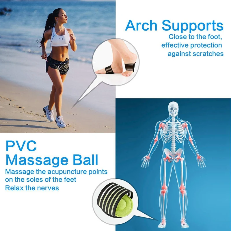 Plantar Fasciitis Night Splint Foot Orthotic Supports Kits Adjustable Orthosis Stabilizer with Braces for Relieve | Спорт и