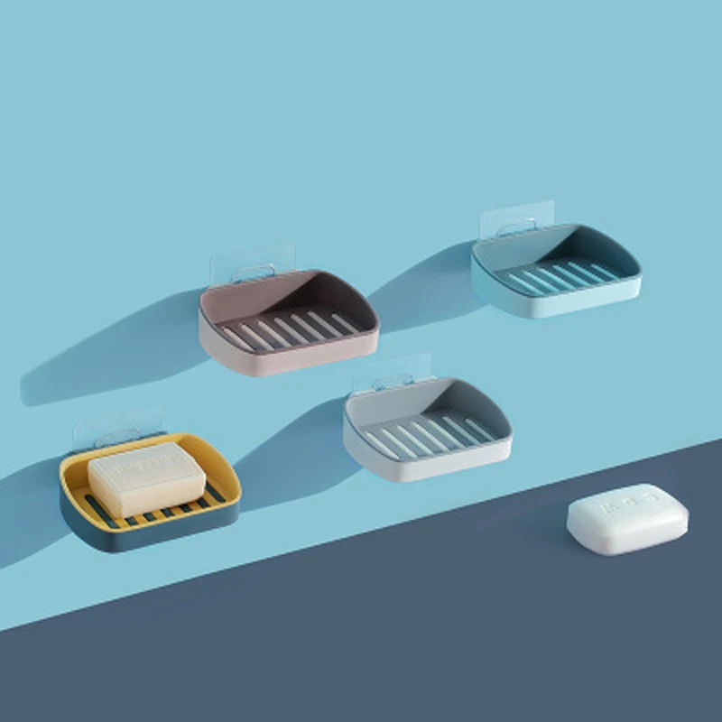 Ванная комната настенная присоска чашка клеющийся крючок пластик мыло вешалка