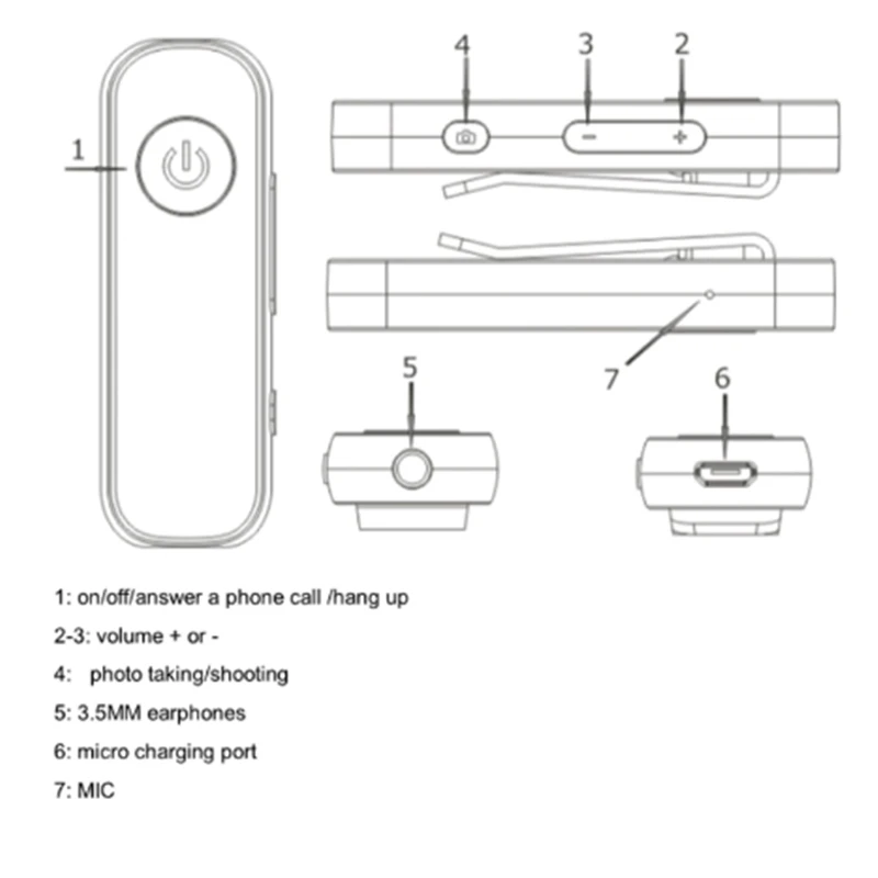 

Wireless Adapter Bluetooth Receiver 3.5mm Jack Audio for Car PC Headphones Mic 3.5 Bluetooth 5.0 Receptor