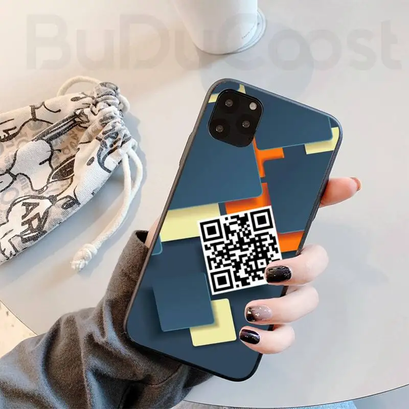 

Website QR Code Pornhub Xvideos Scan Phone Case For Iphone 11 Pro11 Pro Max X XS XR XS MAX 8plus 7 6splus 5s Se 7plus Case