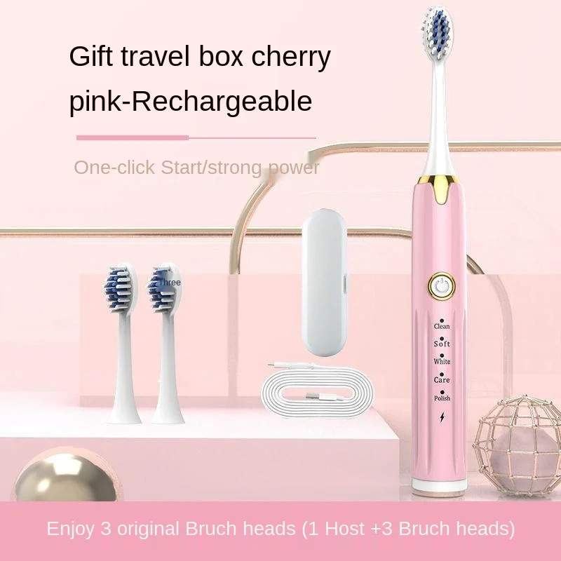 

Adult sonic toothbrush student couple soft hair electric toothbrushUSB Couples toothbrushlectric Couples intelligentToothbrush