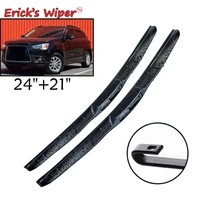 ericks wiper front hybrid wiper blades for mitsubishi asx rvr outlander sport 2010 windshield windscreen front window 2421