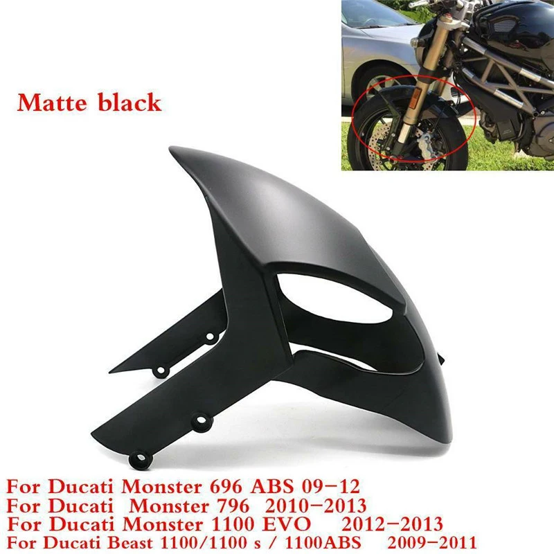 Переднее крыло для шин грязезащитный чехол Ducati Monster 696 09 12/ 796 10 13/ 1100 EVO 1100/1100s/1100ABS 12