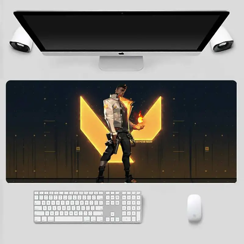 

gaming Valorant Gaming Player desk laptop Rubber Table Protect Game Office Work Mouse Mat pad X XL Non-slip Laptop Cushion