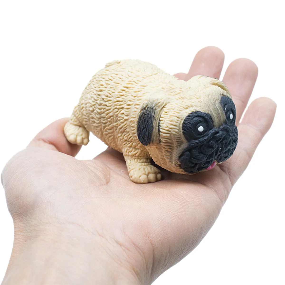

Сжимаемая игрушка, креативные игрушки для снятия напряжения Lala Pug, растягивающаяся игрушка для собак, игрушка для вентиляции, сжимаемая игр...