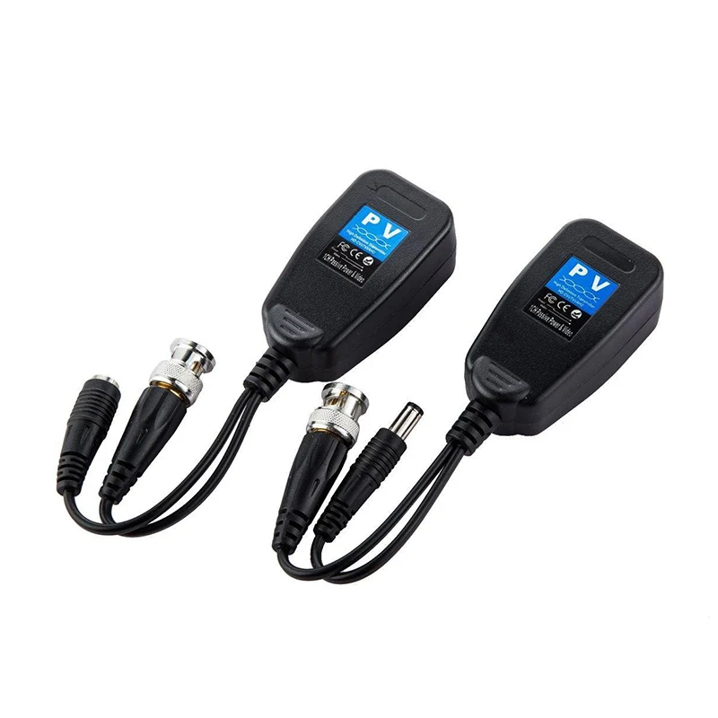 1CH Пассивный Balun RJ45 CCTV Video трансивер источник питания для HDCVI HDTVI AHD аналоговая