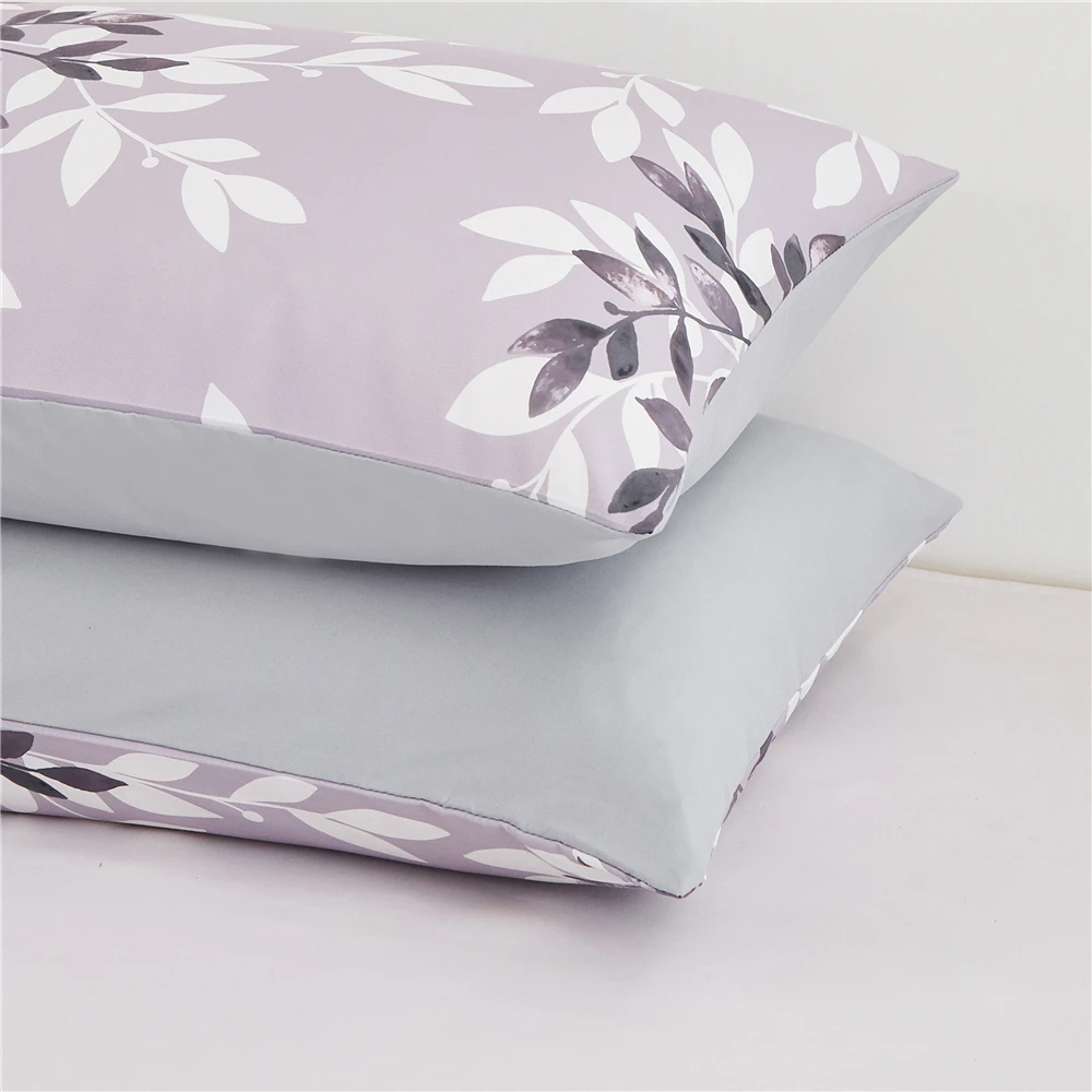 

Duvet Cover Set Floral Printed Bedding Set King Size Bedroom Pink Blue Quilt Cover Set Comfortable Bedding For Kids Single Queen