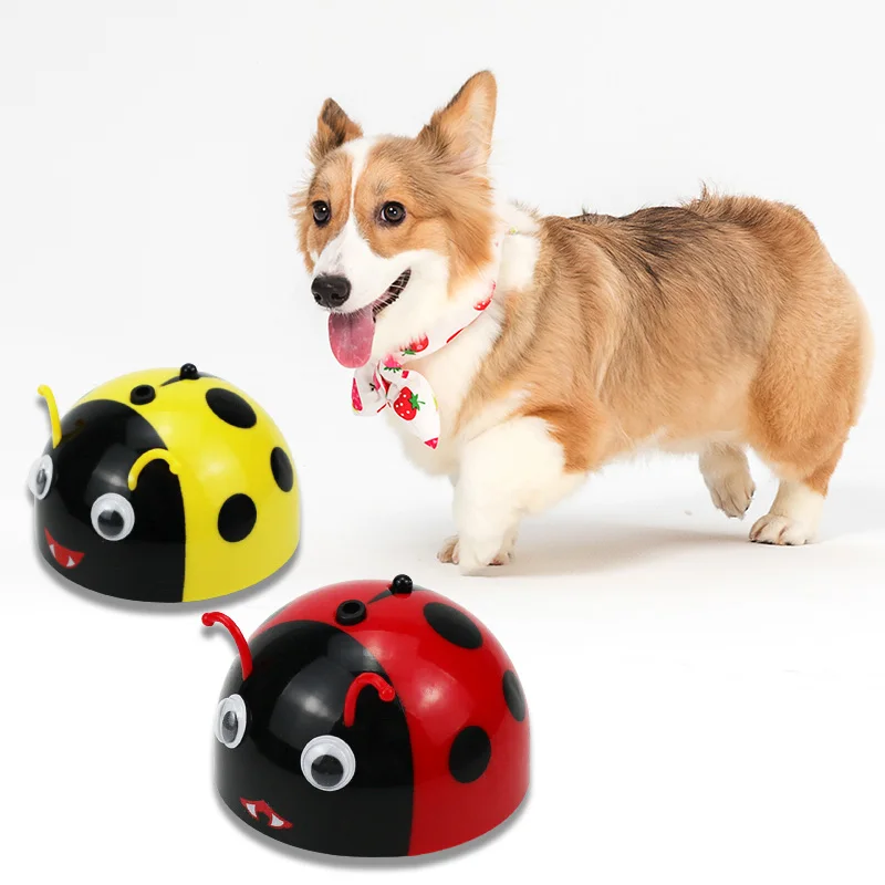 

Intelligent Runaway cat ball Pet Toy Children and Pets intelligent Runaway Beetle shaped toy Cat Toys Cat Supplies