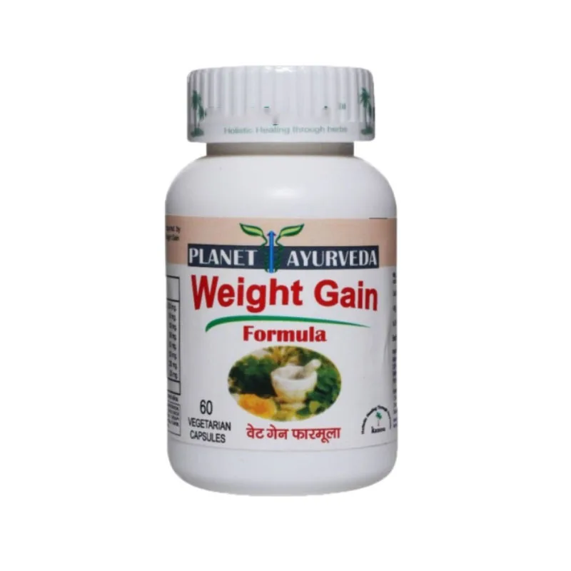 

Natural herbs Ayurveda Weight Gain Formula Support healthy appetite gain weight naturally. - 60 Caps/bottle