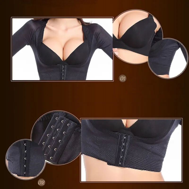 

Invisible Arm Slimming Shaper Slimmer Chest Corrective Lifting Underwear plus size Shapewear Weight Loss Tops