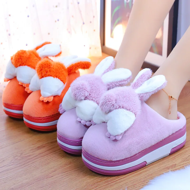 

Шлепанцы женские на танкетке, из флока, с закрытым носком, на резиновой подошве