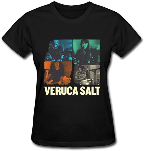 Женская солевая футболка Veruca Черная|Мужские футболки| |