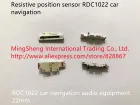 Оригинальный новый 100% резистивный датчик положения RDC1022 автомобильное навигационное аудиооборудование 22 мм (переключатель)