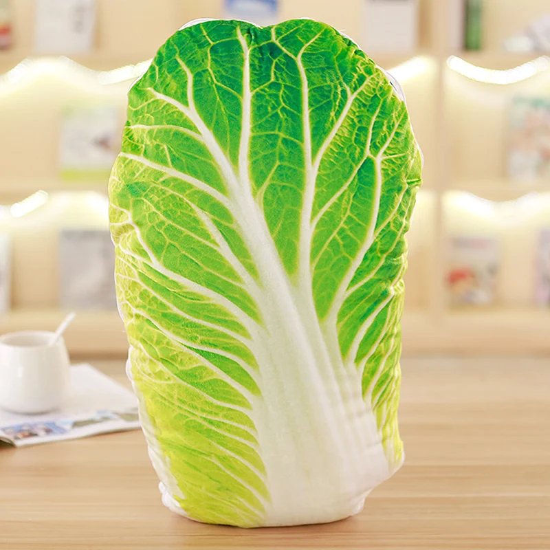 Chinese Cabbage Похожая на настоящую суши свинина ребрышки хлеб китайской капусты плюшевые подушки 2-в-1 кондиционер Стёганое одеяло декоративная подушка в виде еды диван кресло игрушка - Цвет: Chinese Cabbage