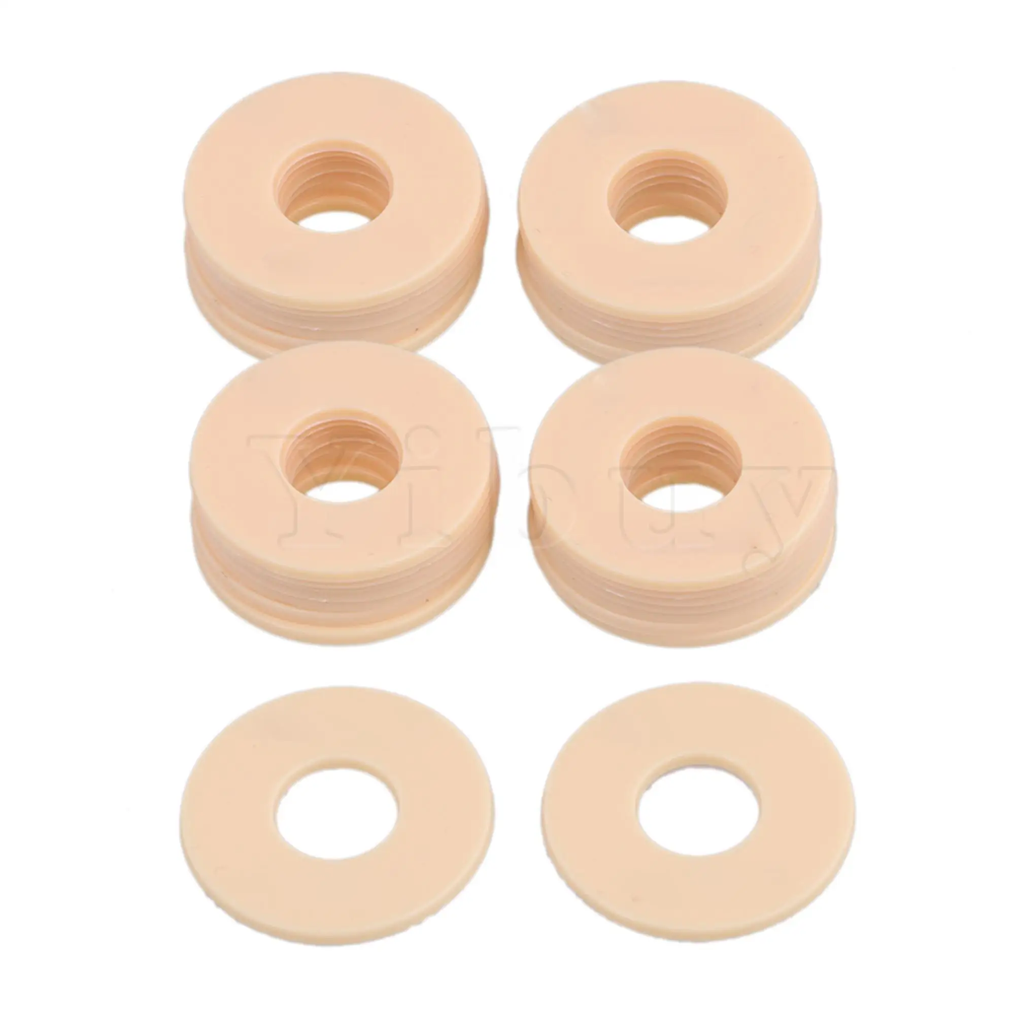 

Yibuy кремовый цвет электрическая гитара круглый переключатель пикап селектора Пластина для электрогитары