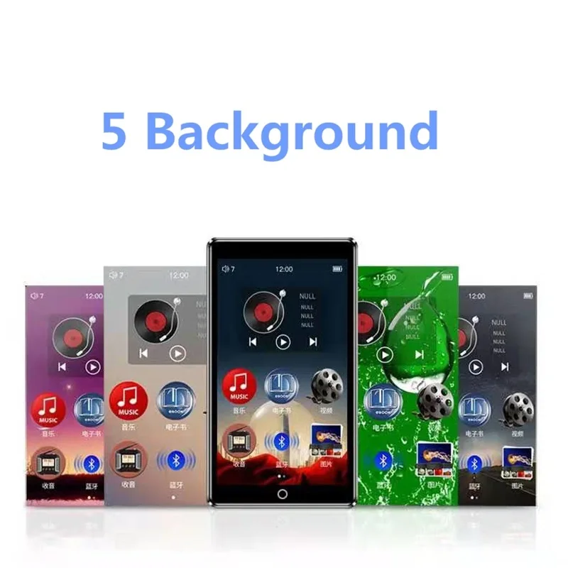 RUIZU H1 Bluetooth 5,0 MP3-плеер 4,0 дюймов полный сенсорный экран Встроенный динамик fm-радио запись электронная книга Музыка Видео плеер