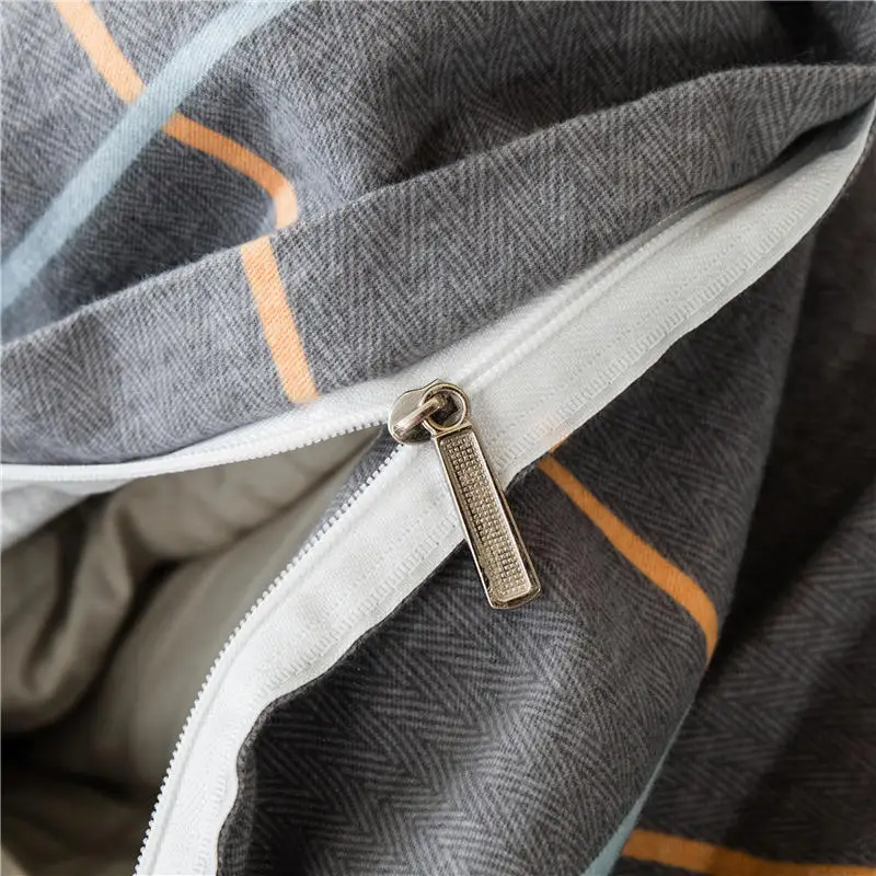 Серое Сетчатое пододеяльник Монополия набор постельных принадлежностей