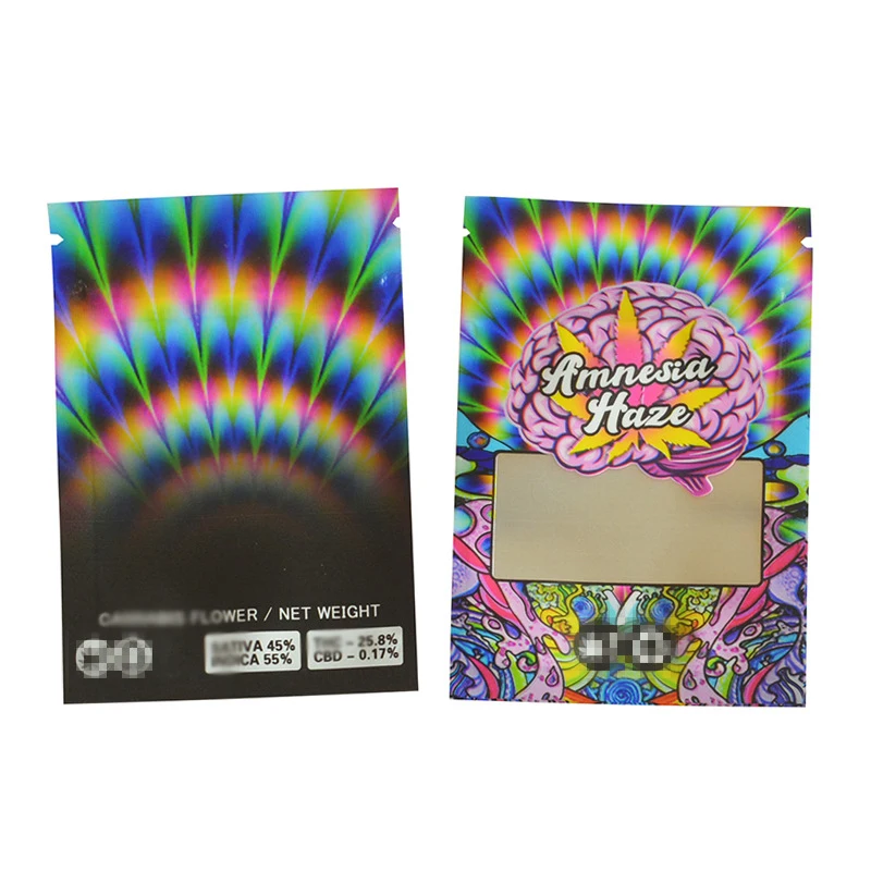 

Wholesale 7x10cm Color Composite Plastic Packaging Bag Seeds Nut Snack Bag Plastic Self-supporting Self-sealing Snack Bag