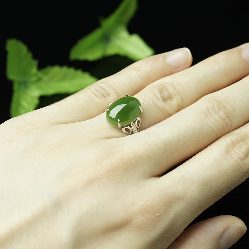 

2020 Real Anel Feminino With Certificate Of Hetian With Direct Manufacturers And Easy Atmosphere Mm Jasper Women To Quit