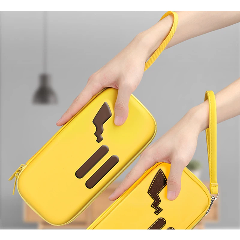 Портативный чехол для хранения из ЭВА, сумки для rend Switch Lite консоли, жесткие сумки для переноски для Switch Lite, чехол, аксессуары для пикачуса