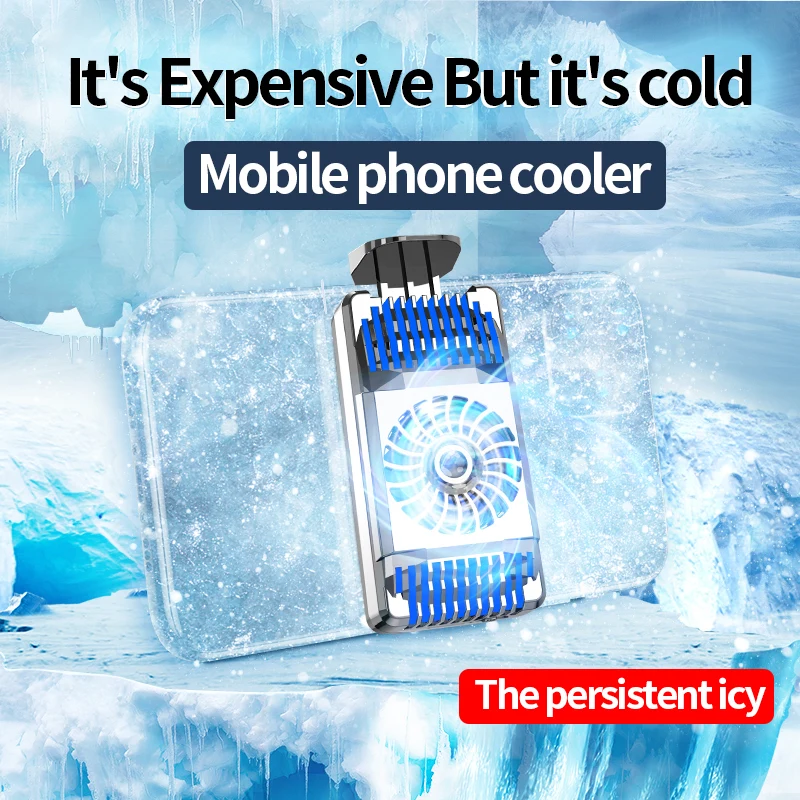 

Applicable to Huawei, Apple and Xiaomi phones Semiconductor multifunctional mobile phone radiator refrigerationfan suitable
