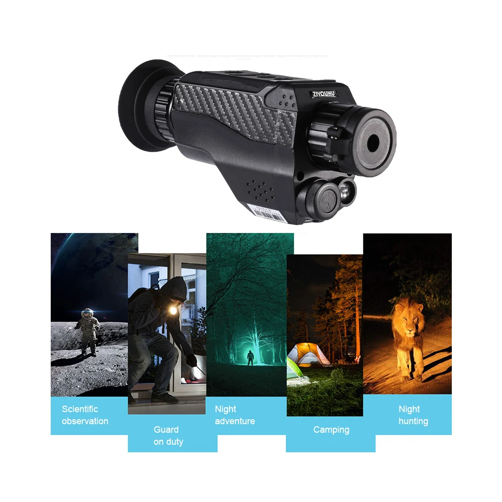 

4-32X монокуляр ночного видения для путешествий Инфракрасный цифровой Монокуляр HD фото видео охотничьи камеры для наблюдения за дикой природ...