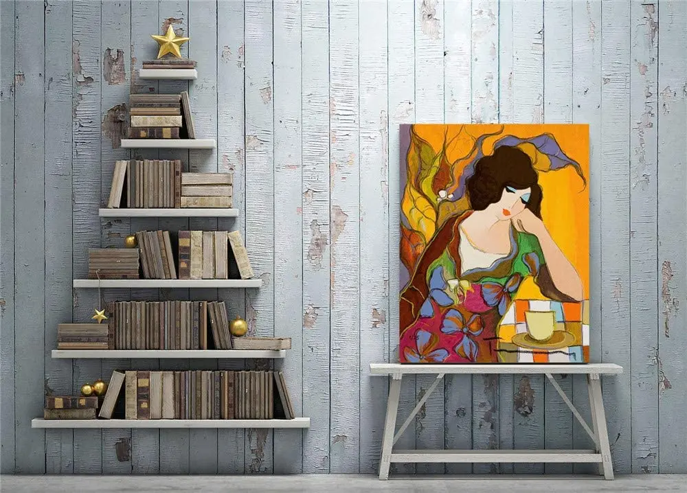 

Tarkay Woman Home Wall Decorations Paintings Canvas Print