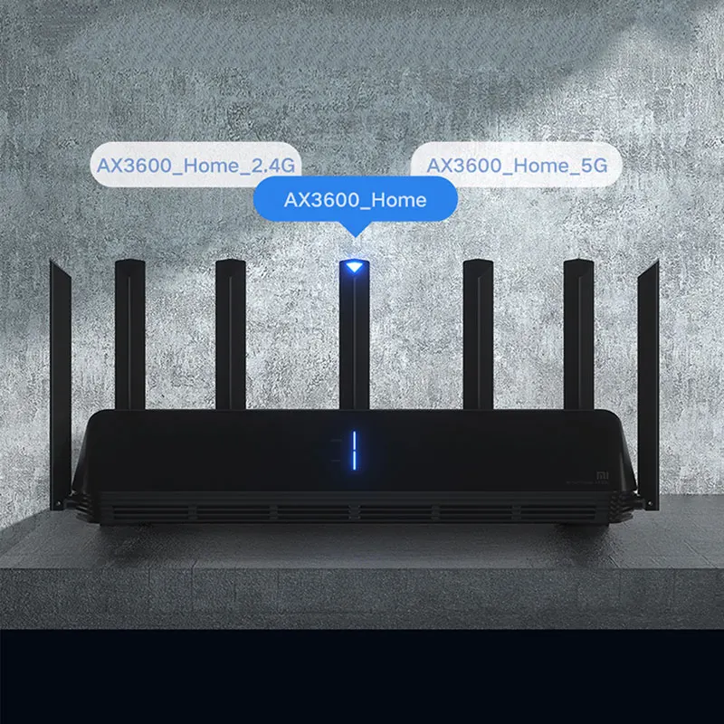 Новый Xiaomi AX3600 AIoT роутер Wifi 6 5G Wifi6 600Mb двухдиапазонный 2976Mbs гигабитный Rate Qualcomm A53