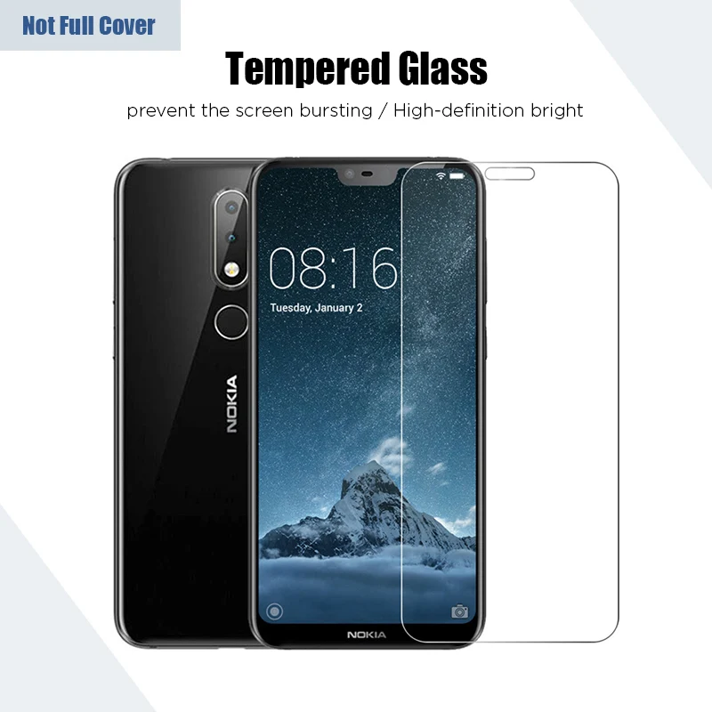 Защитное стекло для Nokia 1 3/2 3/5 3/8 3 5G C2 Tennen HD Защита экрана Lumia 635 640 950 C1 Tava C5 Endi 9H |