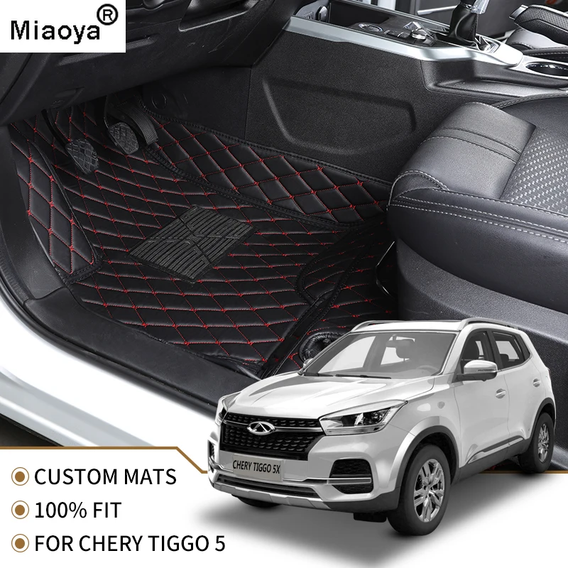 

Кожаный Автомобильный Коврик для вспышки Chery Tiggo 5X 2017 2018 2019