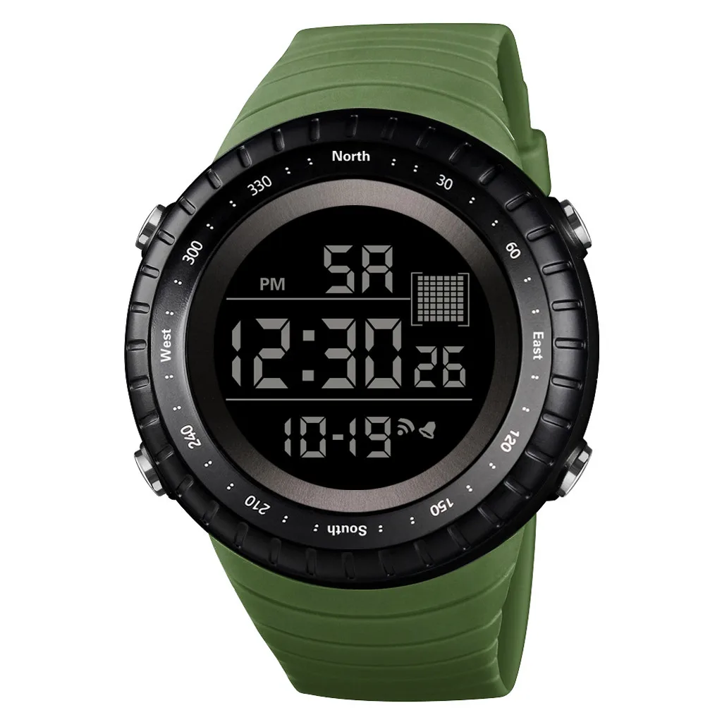 Многофункциональные цифровые часы для мужчин, для улицы, для бега, светодиодные часы, спортивные часы, цифровые часы, relogio, цифровые, relogio, montre, homme