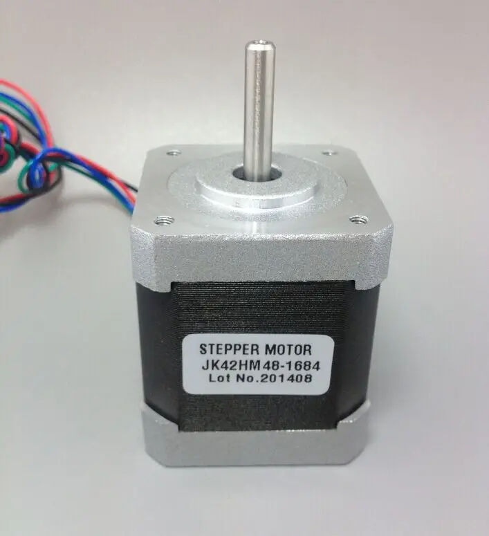 

0.9 degree Nema 17 stepper motor 48mm 1.68A 0.44N.m 42HM48-1684 Nema17 stappenmotor 4.4kg.cm 4-lead for 3D printer