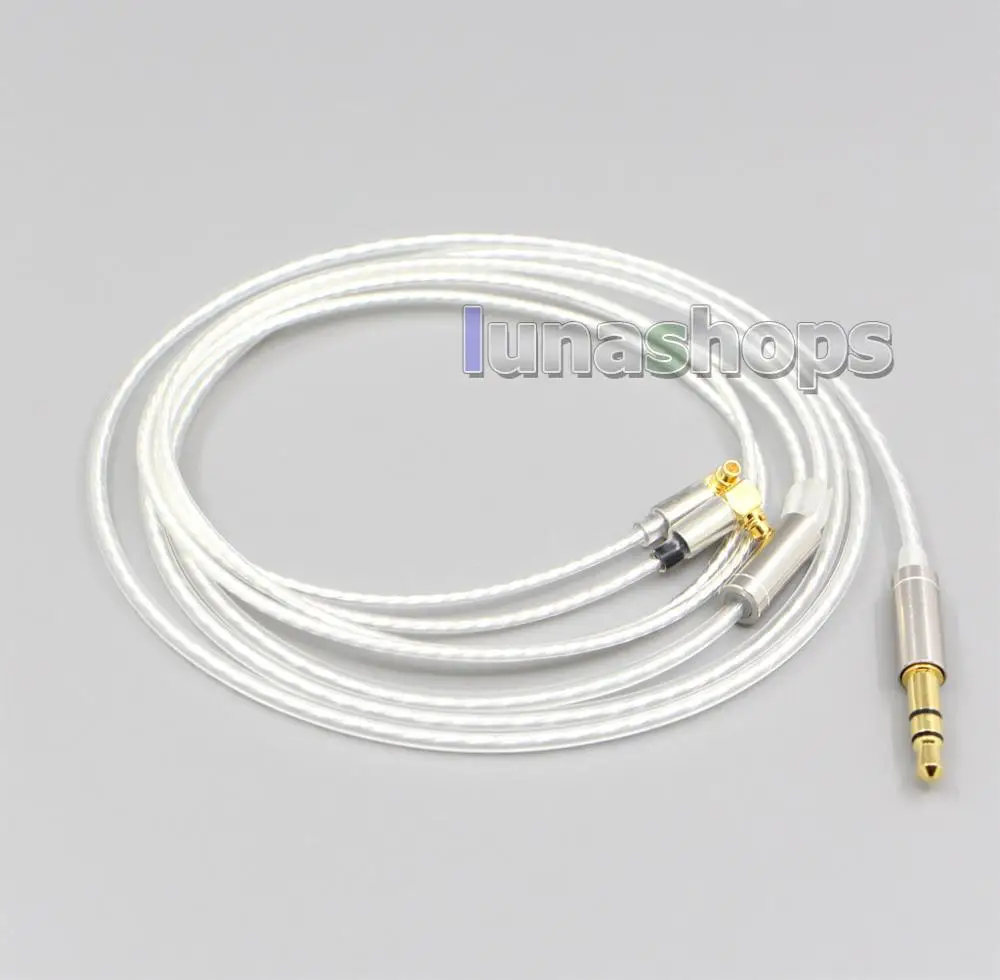 

LN006521 7N Silver Plated 90 Degree L Shape MMCX Earphone Cable For Etymotic ER4SR ER4XR ER3XR ER3SE ER2XR ER2SE