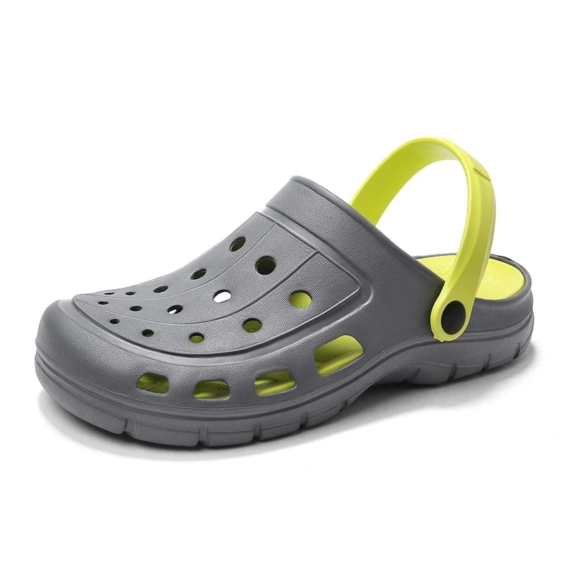 

Men Summer Shoes Hole Sandals Breathable Hollow Flip Flops Fashion Beach Slippers Plus Size